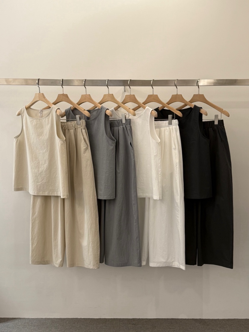 MONE-A韓國直郵實拍女裝新款休閑26春夏職業熱賣人氣休閑褲MONE-A休閑褲