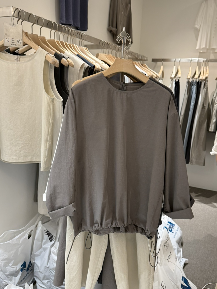 MONE-A韓國直郵實拍女士新款熱賣推薦職業人氣襯衫蕾絲衫MONE-A襯衫/蕾絲衫圖色2