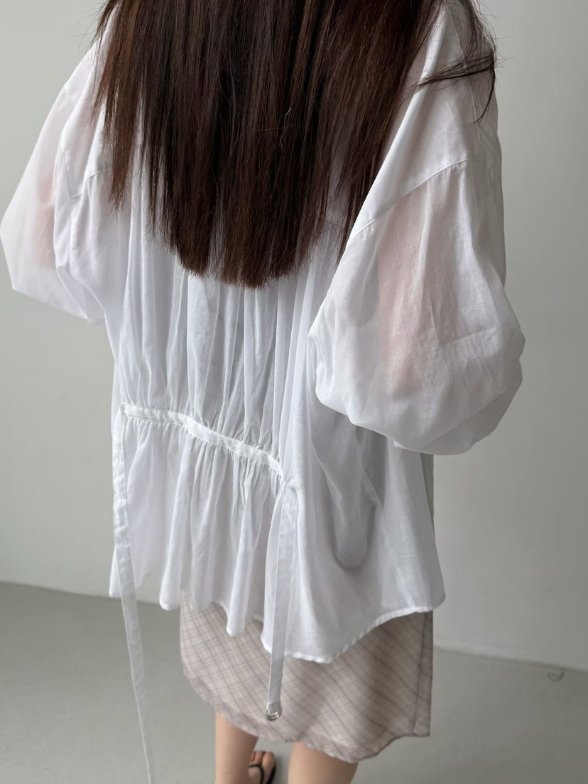 ARKIE/TAF韓國直郵實拍女士新品熱賣26春夏人氣襯衫蕾絲衫ARKIE/TAF襯衫/蕾絲衫