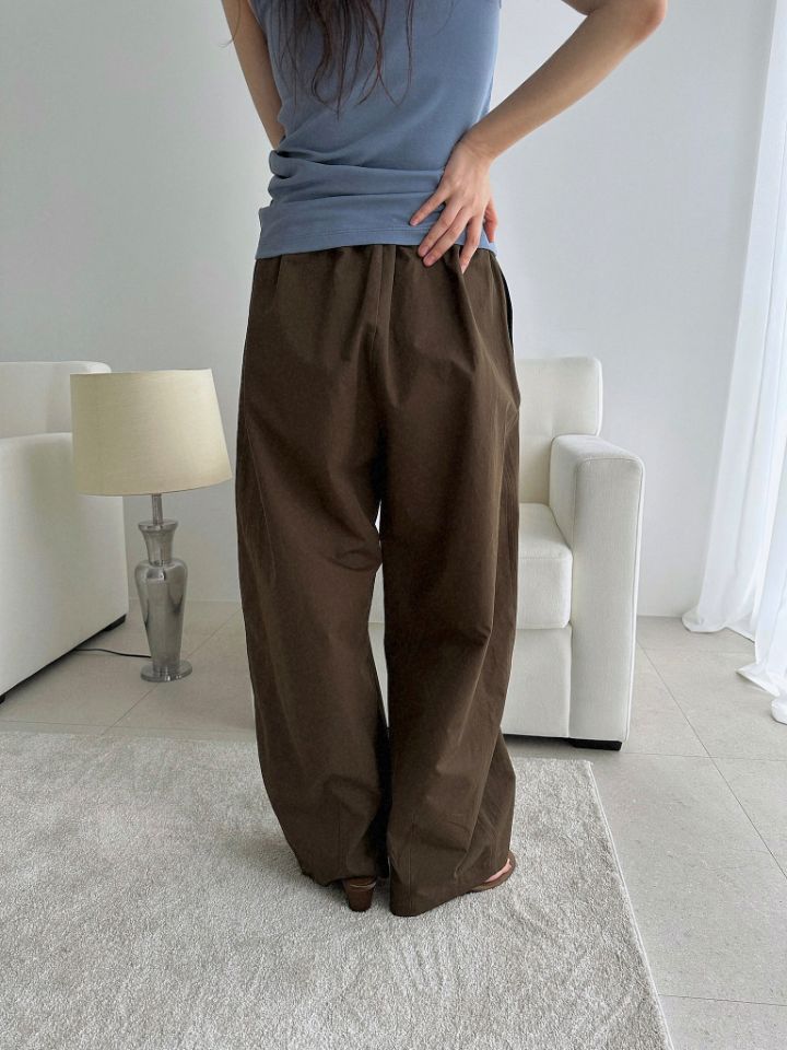 MARE韓國直郵實拍女裝新款休閑26春夏推薦職業休閑褲亞麻MARE休閑褲