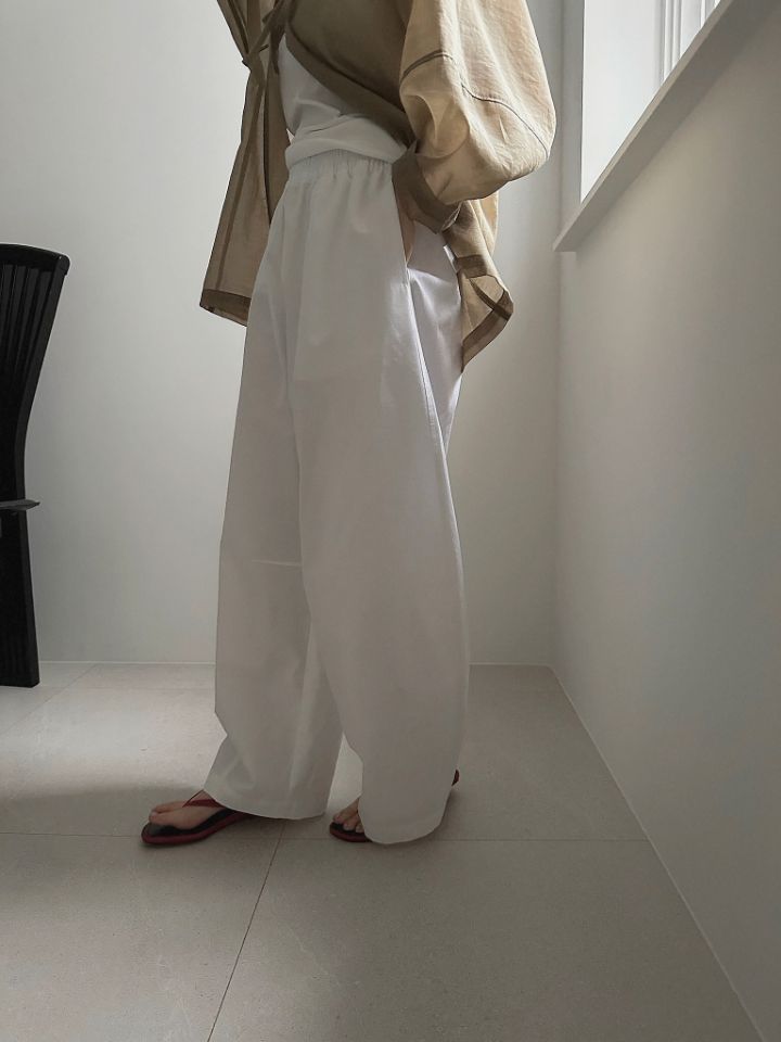 MARE韓國直郵實拍女裝新款休閑26春夏推薦職業休閑褲亞麻MARE休閑褲