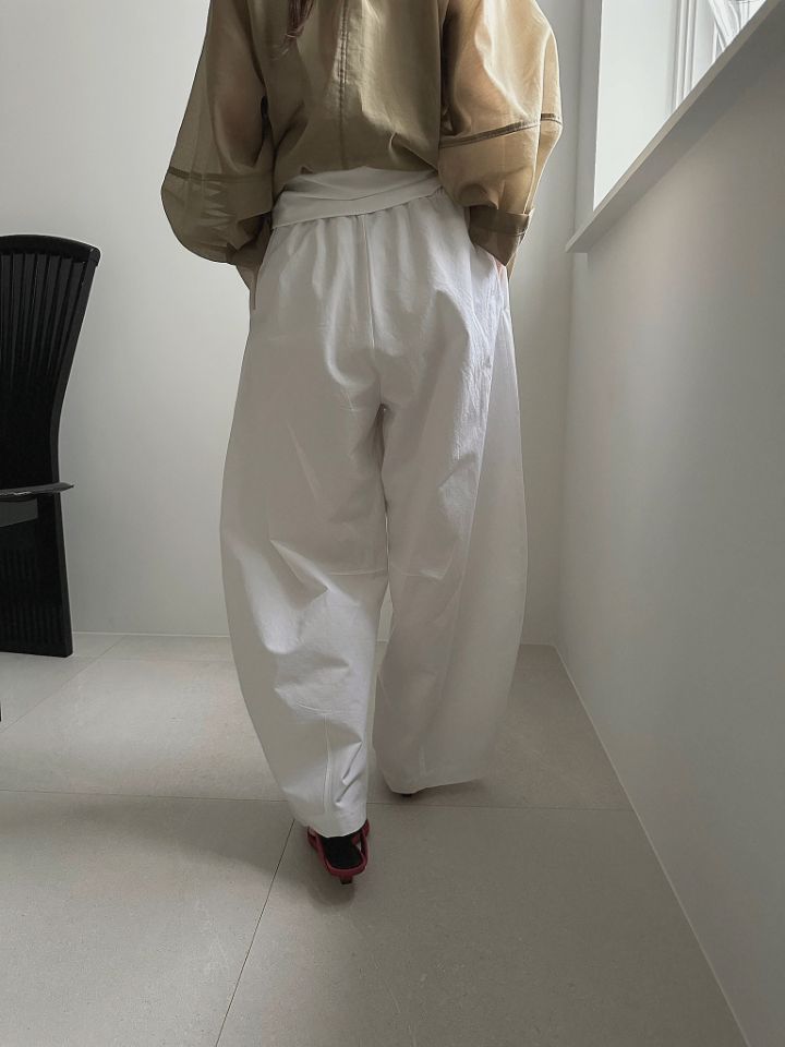 MARE韓國直郵實拍女裝新款休閑26春夏推薦職業休閑褲亞麻MARE休閑褲