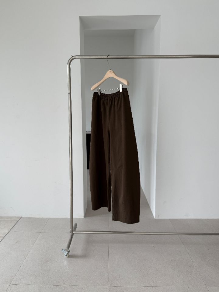 MARE韓國直郵實拍女裝新款休閑26春夏推薦職業休閑褲亞麻MARE休閑褲