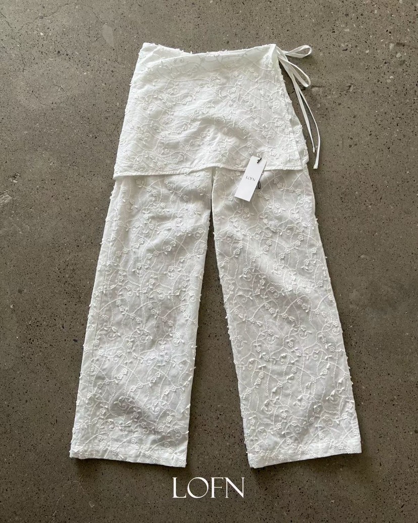 LOFN韓國代購女士新款推薦職業人氣26春夏熱賣時尚休閑裙褲LOFN裙褲圖色1