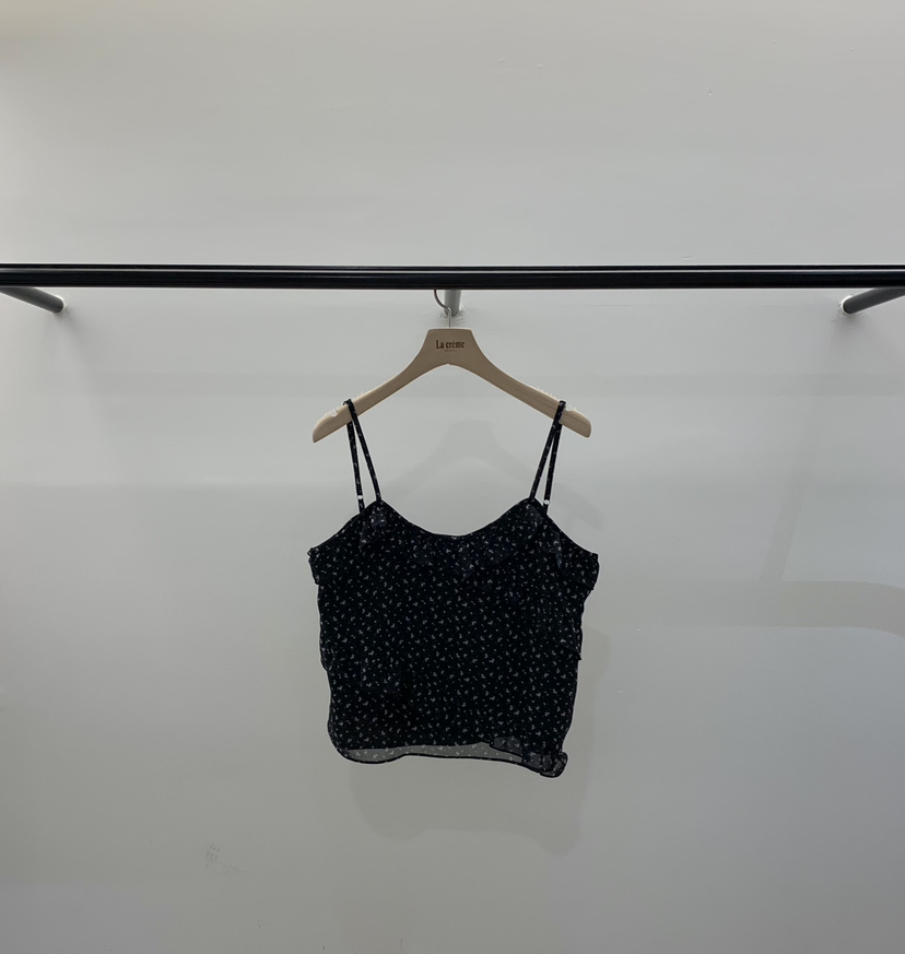 LA CREME韓國直郵女士新品熱賣職業人氣吊帶背心多層雪紡LA CREME吊帶/背心圖色3