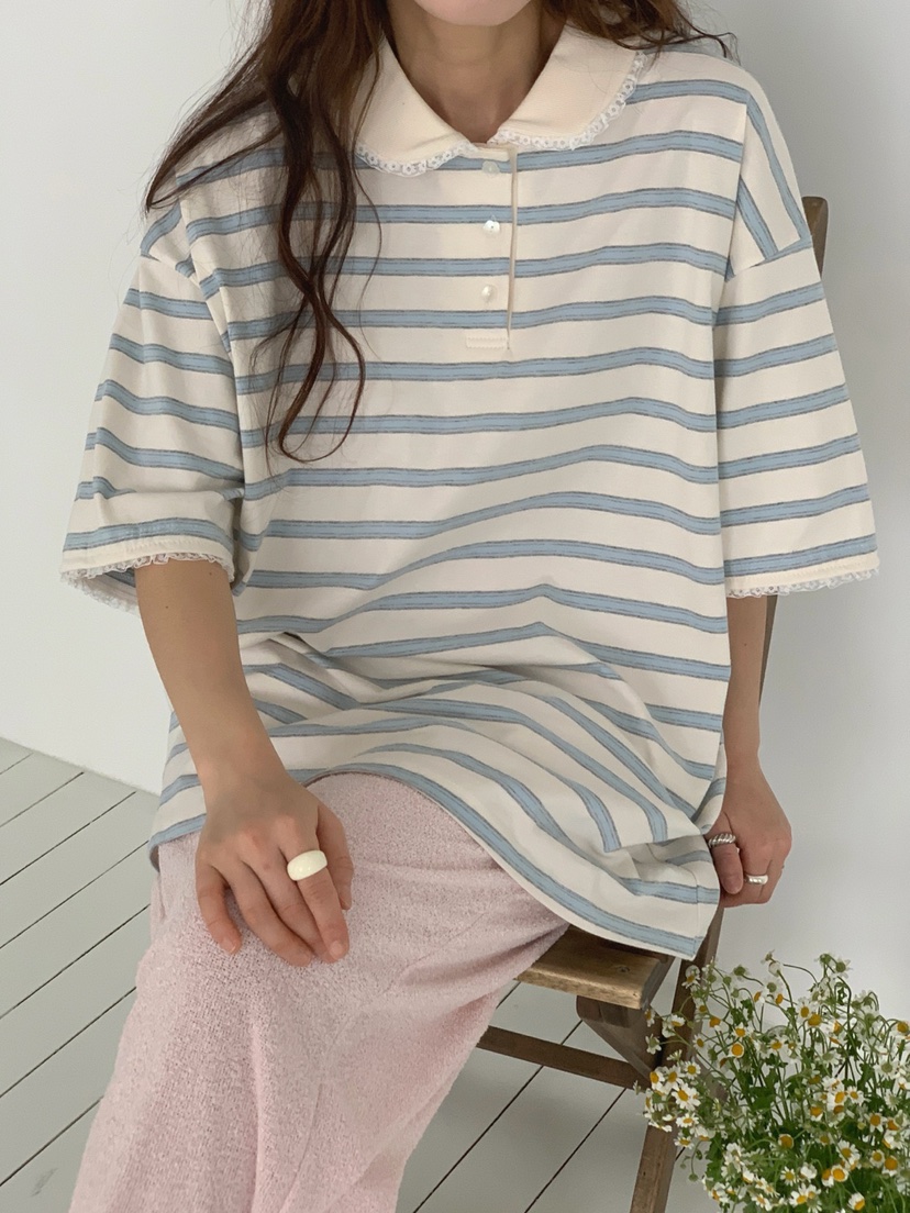 TOLL韓國直郵實拍女裝新品推薦時尚人氣26春夏休閑熱賣T恤TOLLT恤