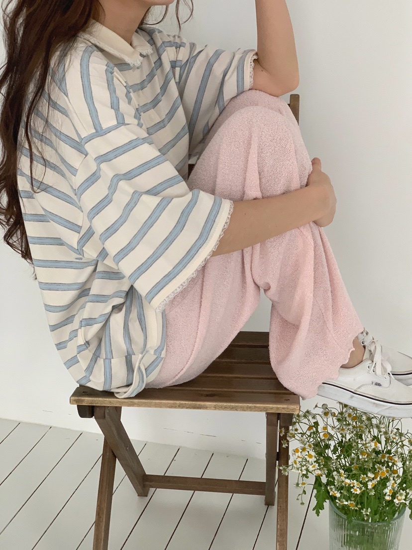 TOLL韓國直郵實拍女裝新品推薦時尚人氣26春夏休閑熱賣T恤TOLLT恤