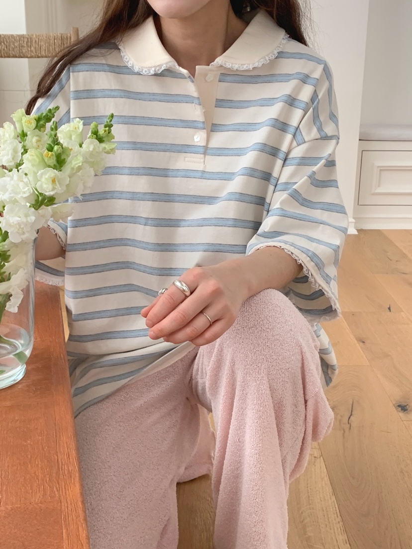 TOLL韓國直郵實拍女裝新品推薦時尚人氣26春夏休閑熱賣T恤TOLLT恤