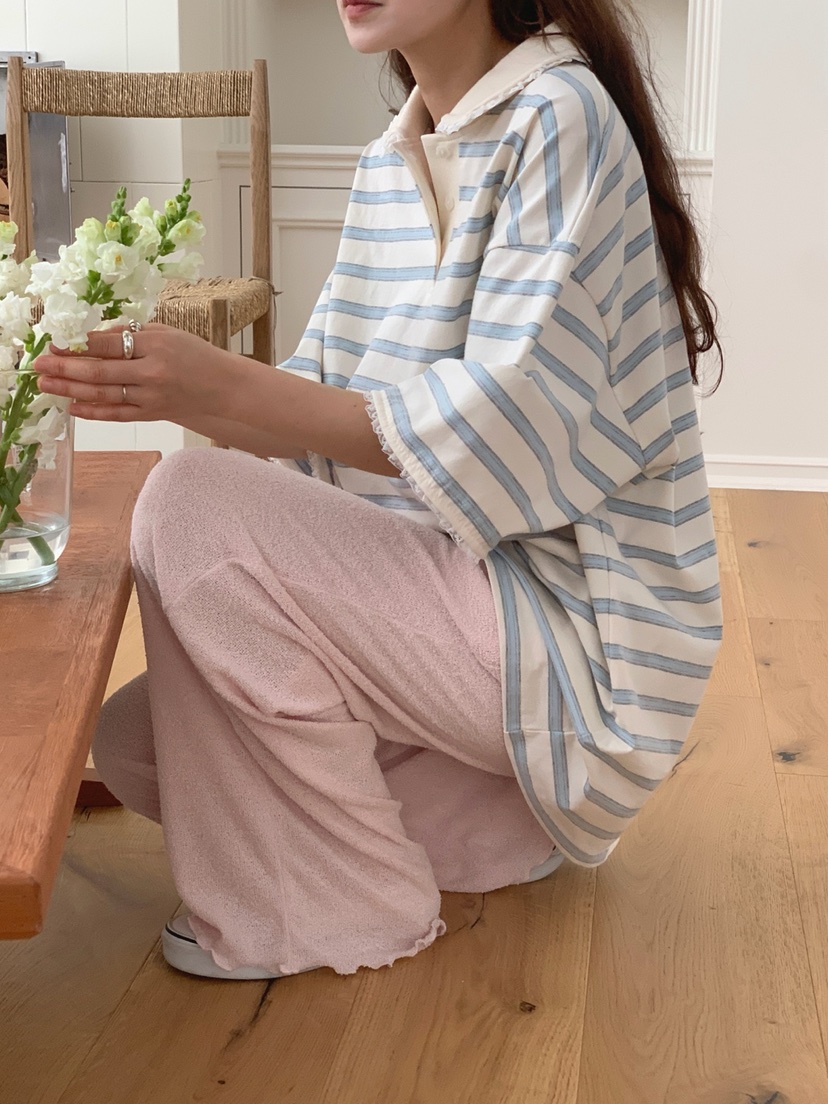 TOLL韓國直郵實拍女裝新品推薦時尚人氣26春夏休閑熱賣T恤TOLLT恤