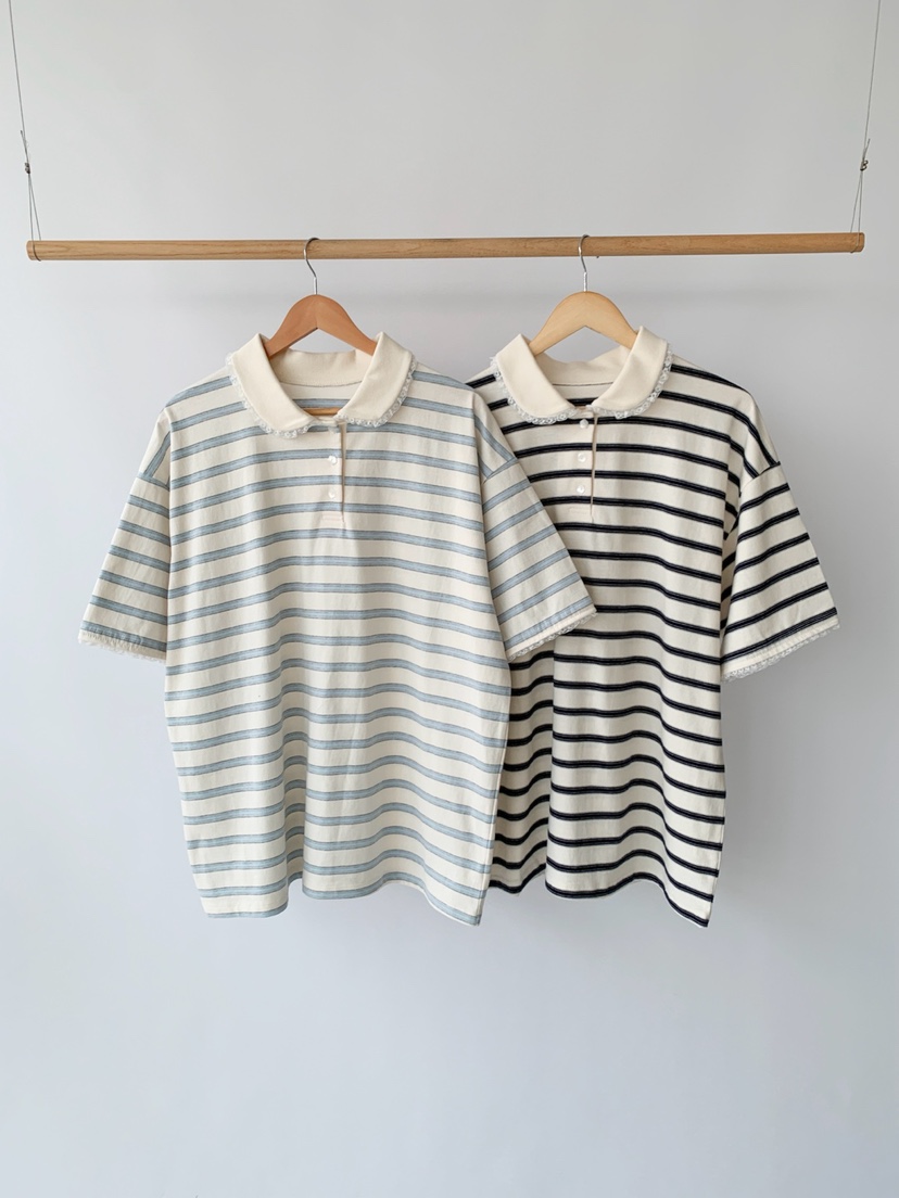 TOLL韓國直郵實拍女裝新品推薦時尚人氣26春夏休閑熱賣T恤TOLLT恤