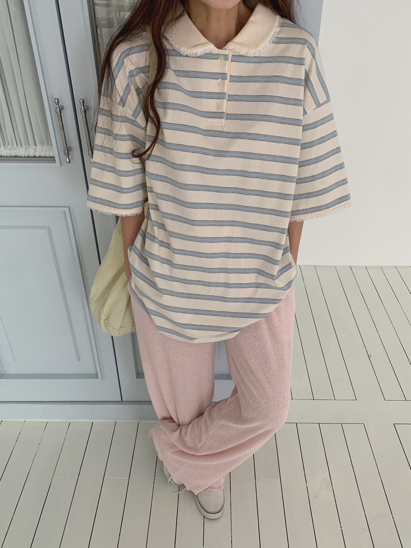 TOLL韓國直郵實拍女裝新品推薦時尚人氣26春夏休閑熱賣T恤TOLLT恤