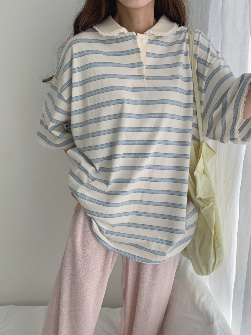 TOLL韓國直郵實拍女裝新品推薦時尚人氣26春夏休閑熱賣T恤TOLLT恤