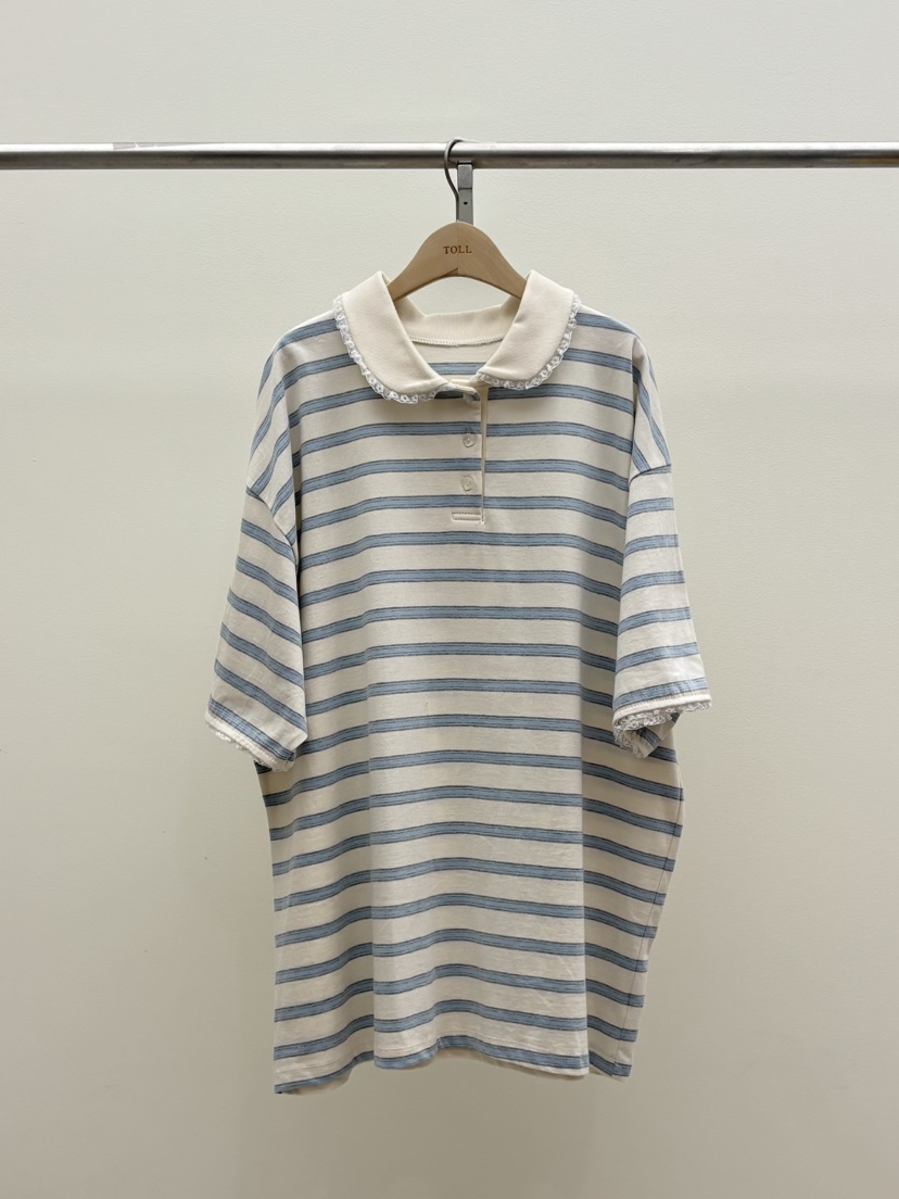 TOLL韓國直郵實拍女裝新品推薦時尚人氣26春夏休閑熱賣T恤TOLLT恤圖色1