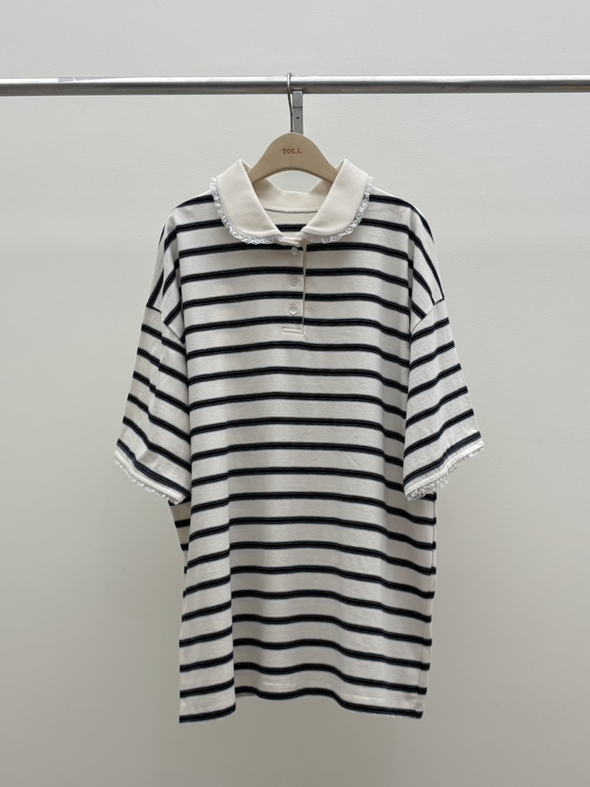 TOLL韓國直郵實拍女裝新品推薦時尚人氣26春夏休閑熱賣T恤TOLLT恤圖色2