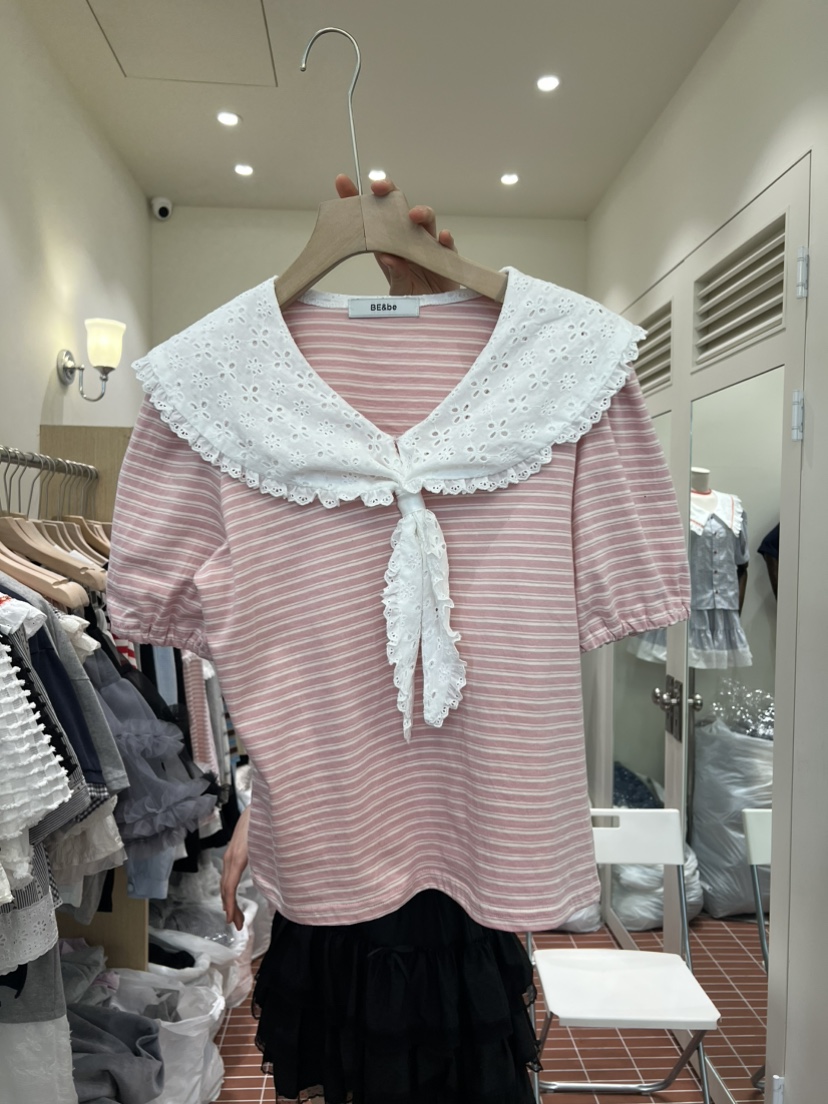 BE&amp;BE韓國直郵實拍女裝新款推薦人氣26春夏時尚休閑T恤BE&beT恤圖色1