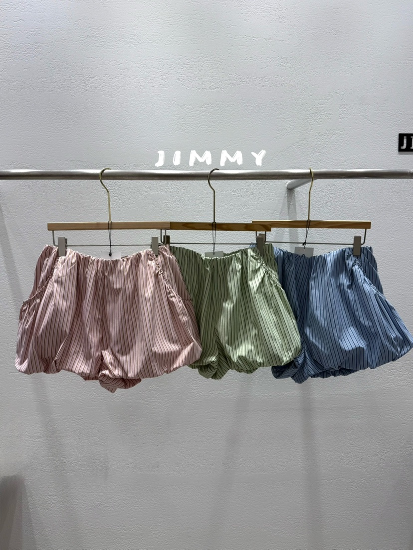 JIMMY韓國直郵實拍女士新品時尚熱賣休閑職業推薦短褲燈籠JIMMY/REMAKE短褲