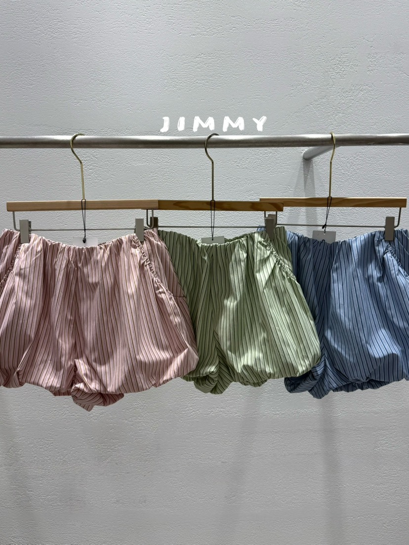 JIMMY韓國直郵實拍女士新品時尚熱賣休閑職業推薦短褲燈籠JIMMY/REMAKE短褲