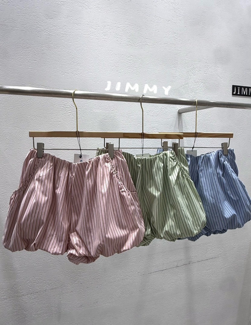 JIMMY韓國直郵實拍女士新品時尚熱賣休閑職業推薦短褲燈籠JIMMY/REMAKE短褲