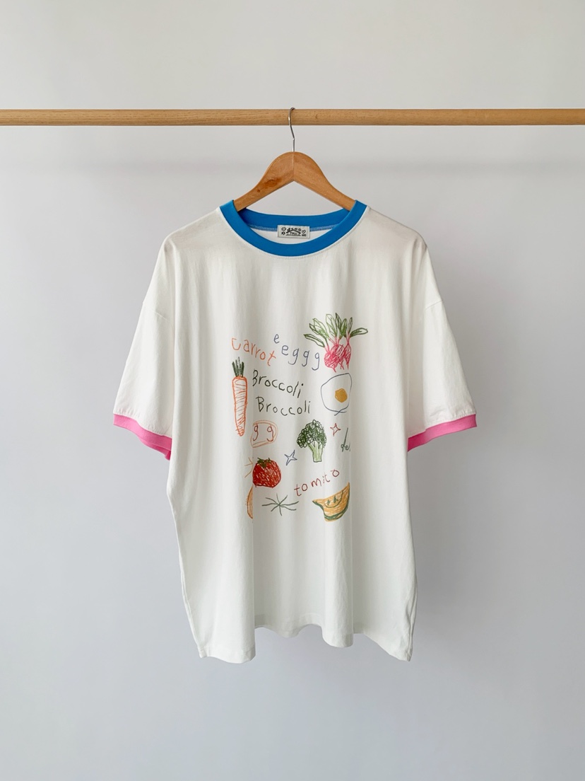 TOLL韓國直郵女裝新款時尚休閑推薦職業26春夏熱賣人氣T恤TOLLT恤圖色1