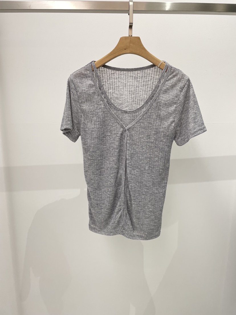 EDITION-P韓國東大門直郵女裝新品推薦時尚人氣T恤假兩件EDITION/CHAHEET恤圖色2