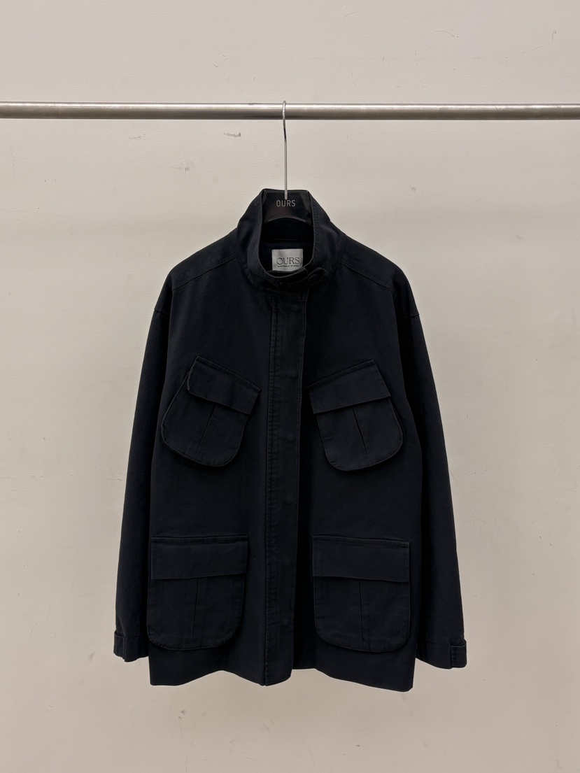 OURS韓國代購女士新品26春夏時尚休閑推薦熱賣職業人氣夾克OURS夾克圖色1