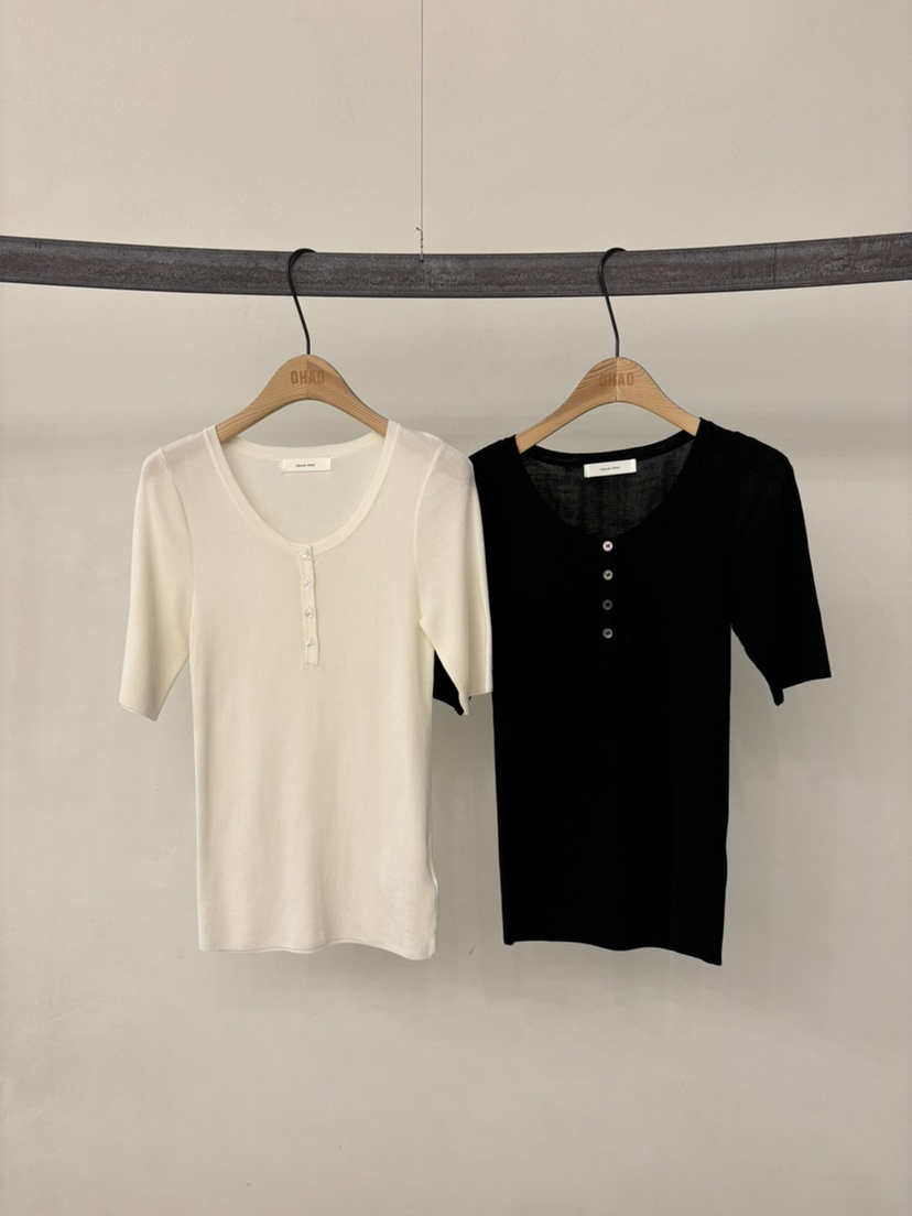 OHAO韓國東大門代購女裝新款人氣推薦休閑26春夏職業針織衫OHAO/HA MONG針織衫