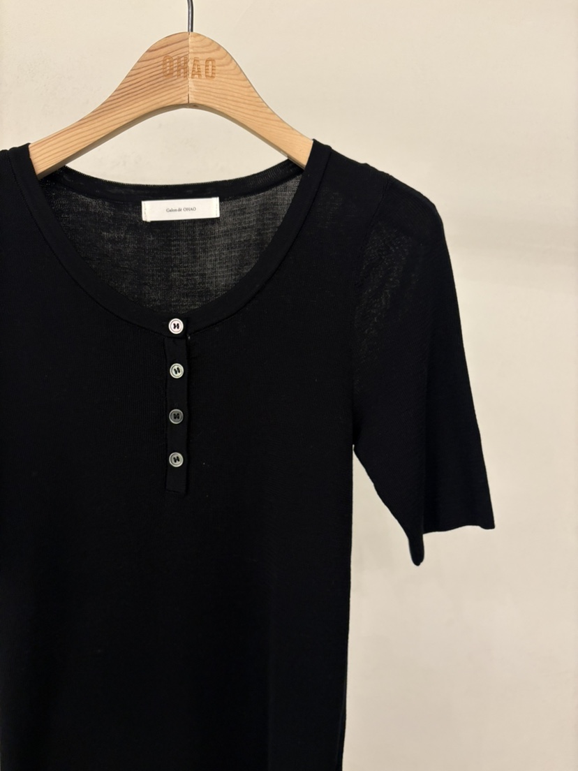 OHAO韓國東大門代購女裝新款人氣推薦休閑26春夏職業針織衫OHAO/HA MONG針織衫