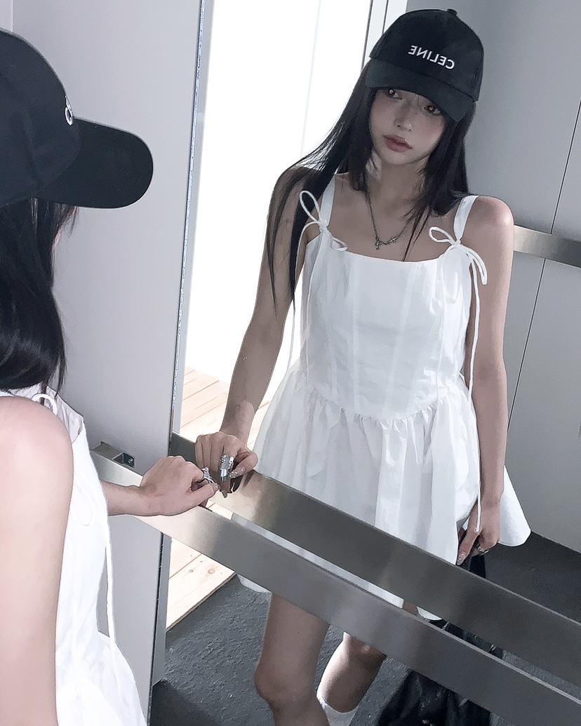 OURWAVE/OUR ROOM韓國東大門代購女裝新款人氣連衣裙開衩Our Wave/Our Room連衣裙