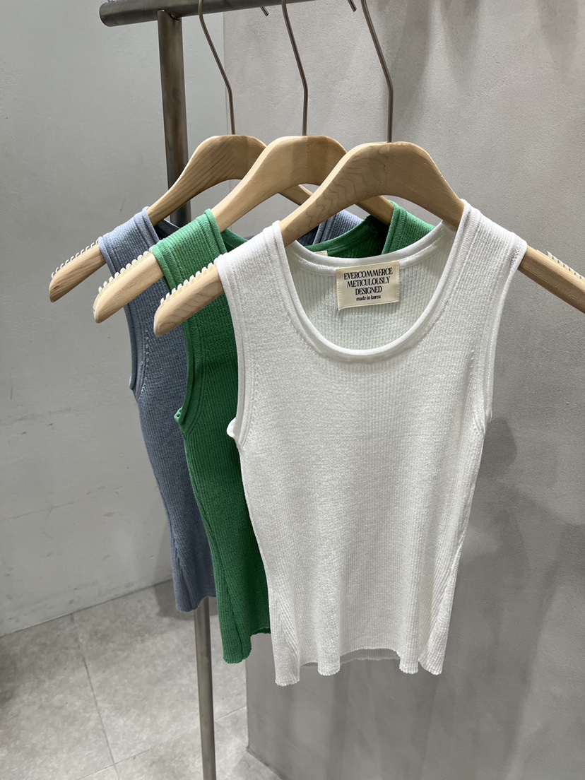 EVERCOMMERCE METICULOUSLY DESIGNED韓國東大門直郵女士新款26春夏吊帶背心EVERCOMMERCE METICULOUSLY DESIGNED吊帶/背心