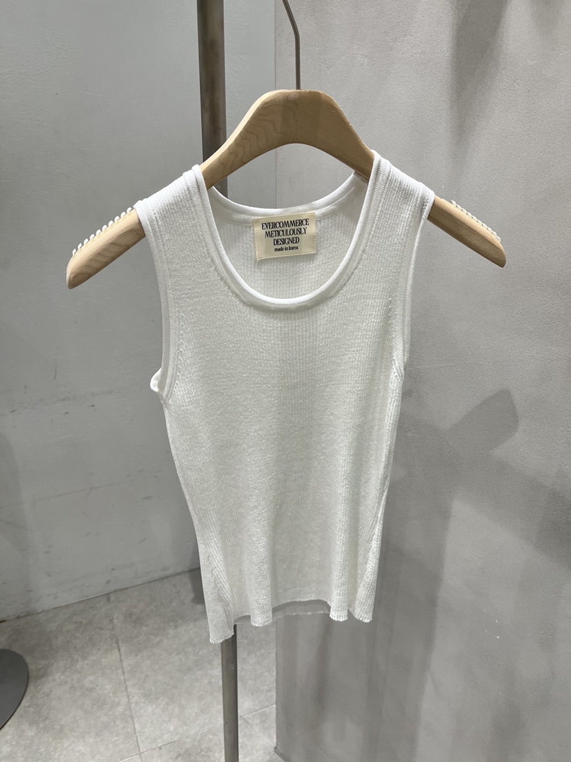 EVERCOMMERCE METICULOUSLY DESIGNED韓國東大門直郵女士新款26春夏吊帶背心EVERCOMMERCE METICULOUSLY DESIGNED吊帶/背心圖色6
