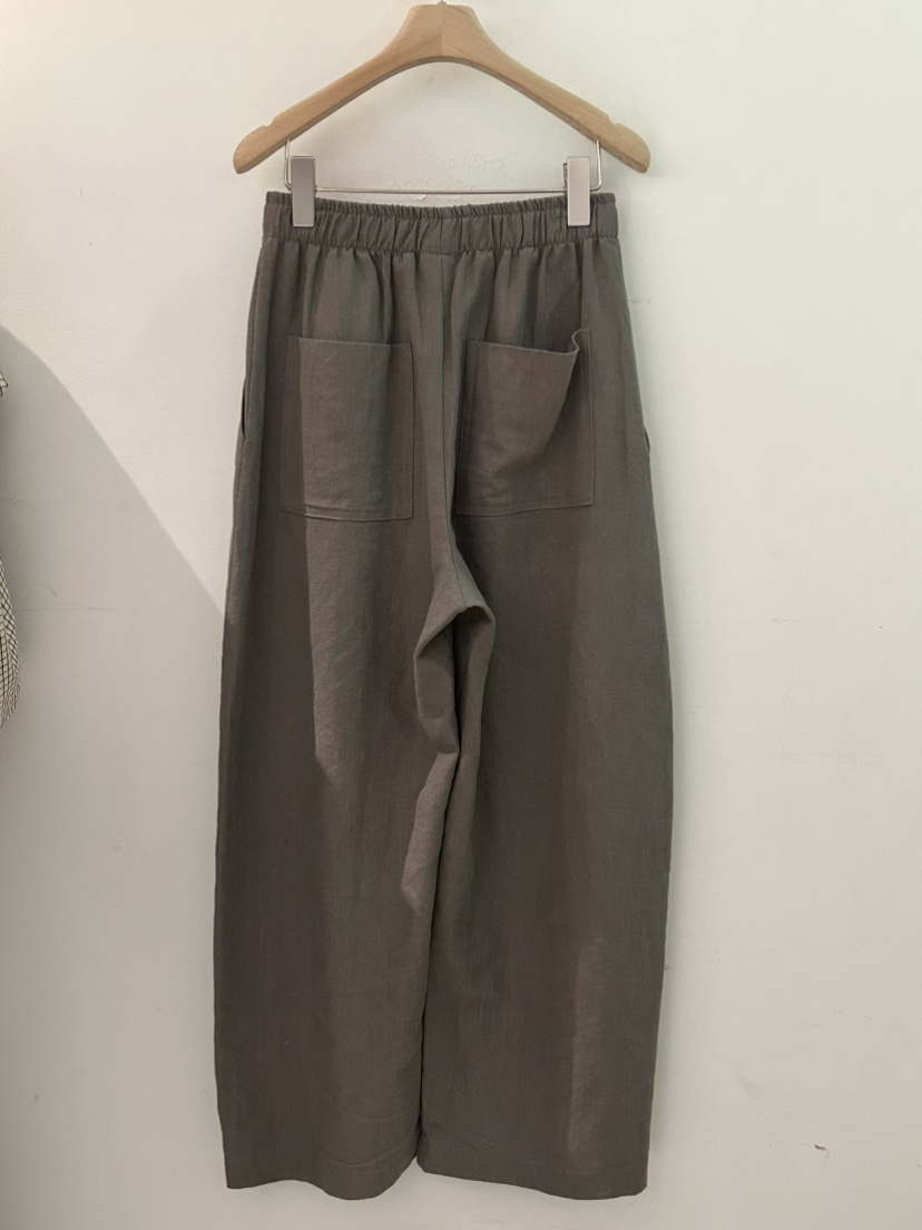 PEPPER-L韓國直郵實拍女裝新款職業熱賣推薦人氣休閑褲亞麻PEPPER休閑褲