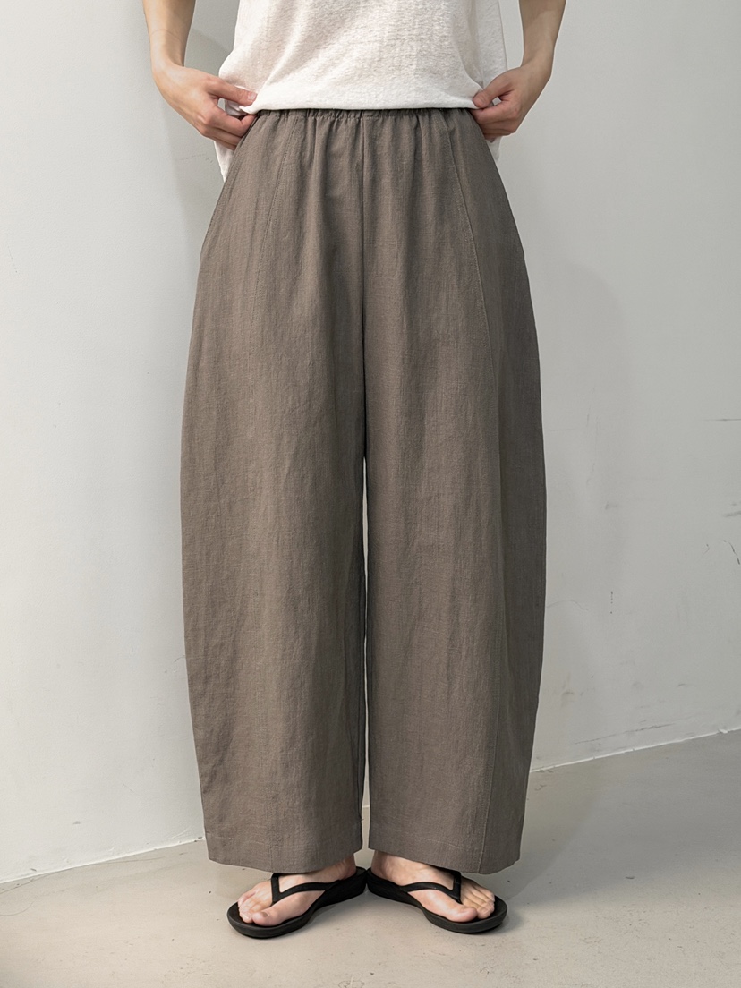 PEPPER-L韓國直郵實拍女裝新款職業熱賣推薦人氣休閑褲亞麻PEPPER休閑褲