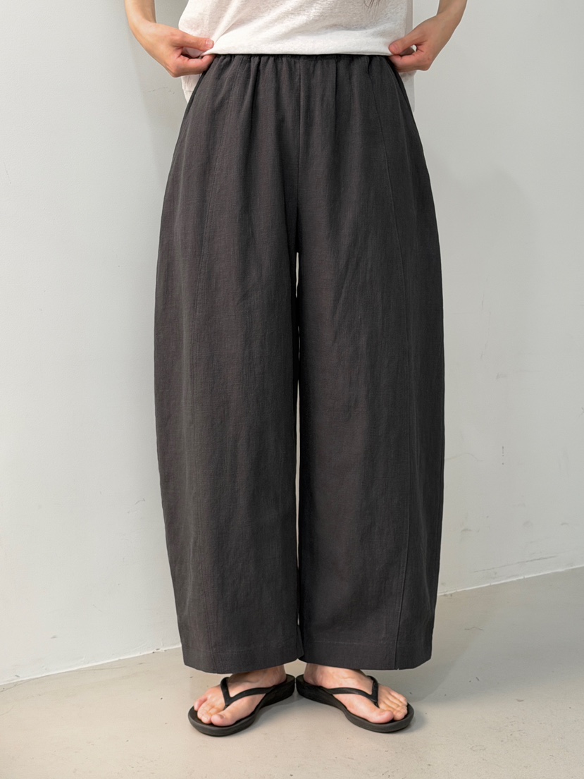 PEPPER-L韓國直郵實拍女裝新款職業熱賣推薦人氣休閑褲亞麻PEPPER休閑褲