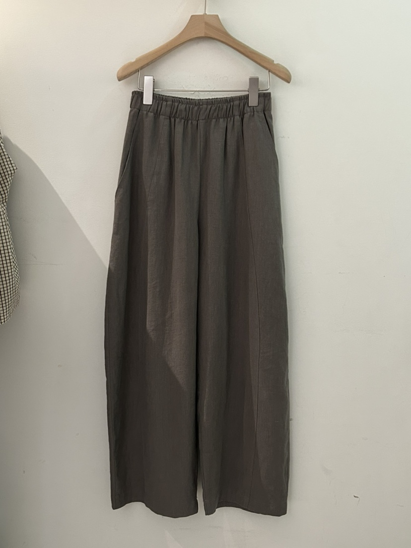 PEPPER-L韓國直郵實拍女裝新款職業熱賣推薦人氣休閑褲亞麻PEPPER休閑褲圖色1