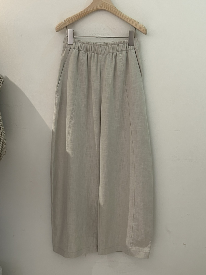 PEPPER-L韓國直郵實拍女裝新款職業熱賣推薦人氣休閑褲亞麻PEPPER休閑褲圖色3