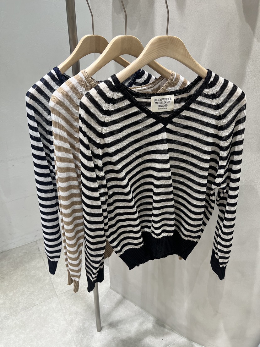 EVERCOMMERCE METICULOUSLY DESIGNED韓國東大門代購女士新品休閑針織衫EVERCOMMERCE METICULOUSLY DESIGNED針織衫