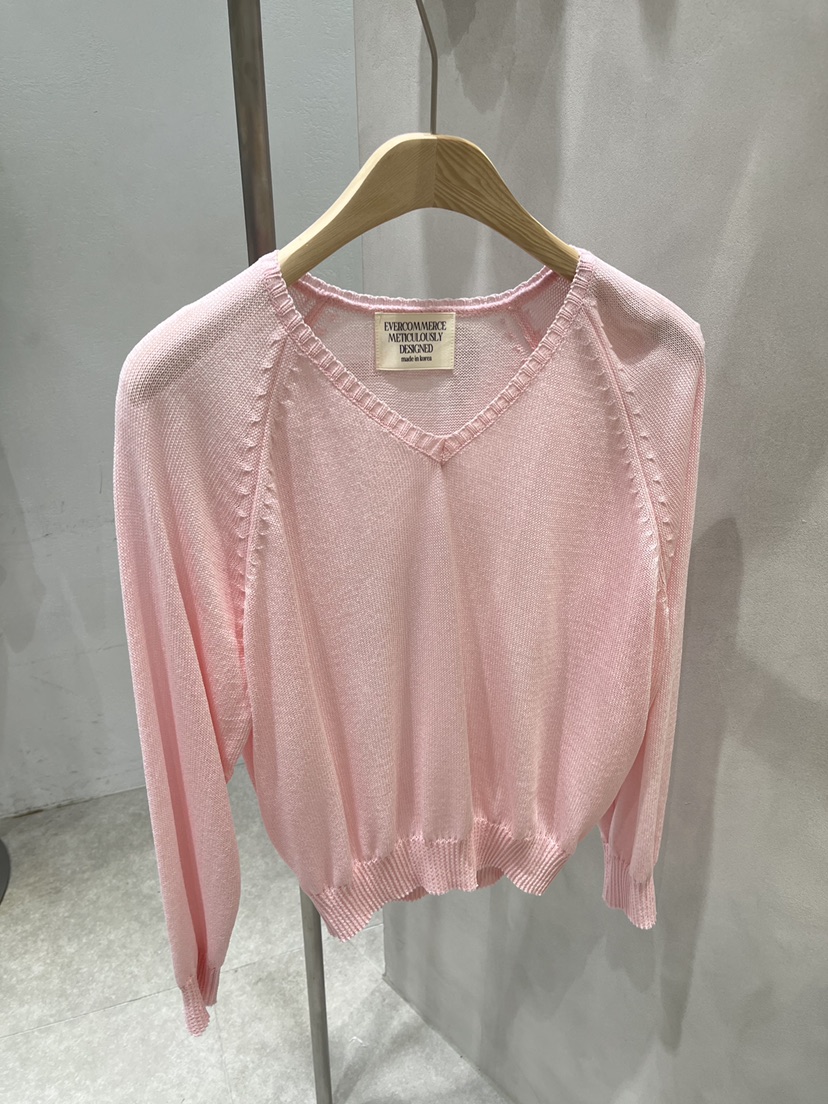 EVERCOMMERCE METICULOUSLY DESIGNED韓國東大門代購女士新品休閑針織衫EVERCOMMERCE METICULOUSLY DESIGNED針織衫圖色3