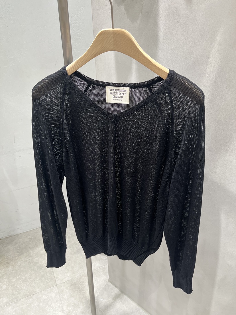 EVERCOMMERCE METICULOUSLY DESIGNED韓國東大門代購女士新品休閑針織衫EVERCOMMERCE METICULOUSLY DESIGNED針織衫圖色4