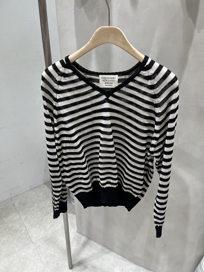 EVERCOMMERCE METICULOUSLY DESIGNED韓國東大門代購女士新品休閑針織衫EVERCOMMERCE METICULOUSLY DESIGNED針織衫圖色8