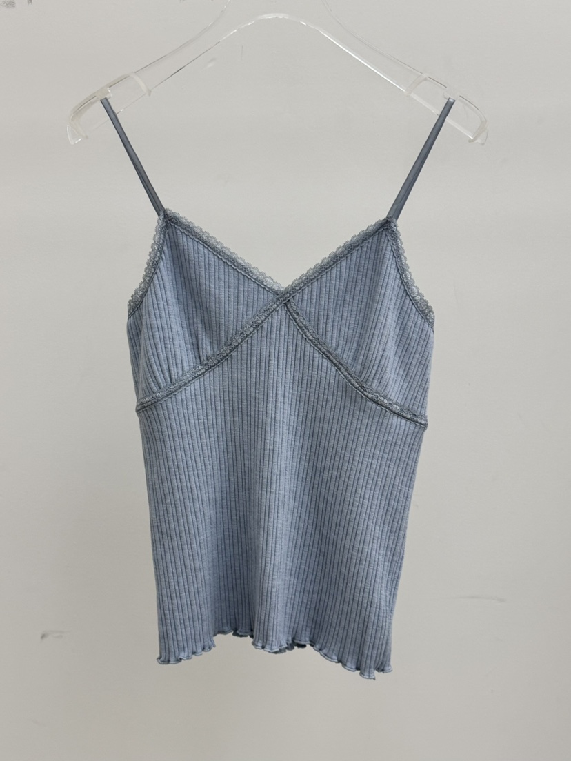 OURS韓國東大門代購女士新款人氣26春夏時尚休閑吊帶背心OURS吊帶/背心圖色1