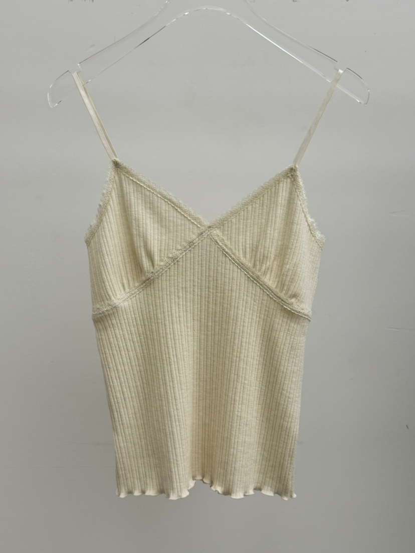 OURS韓國東大門代購女士新款人氣26春夏時尚休閑吊帶背心OURS吊帶/背心圖色2