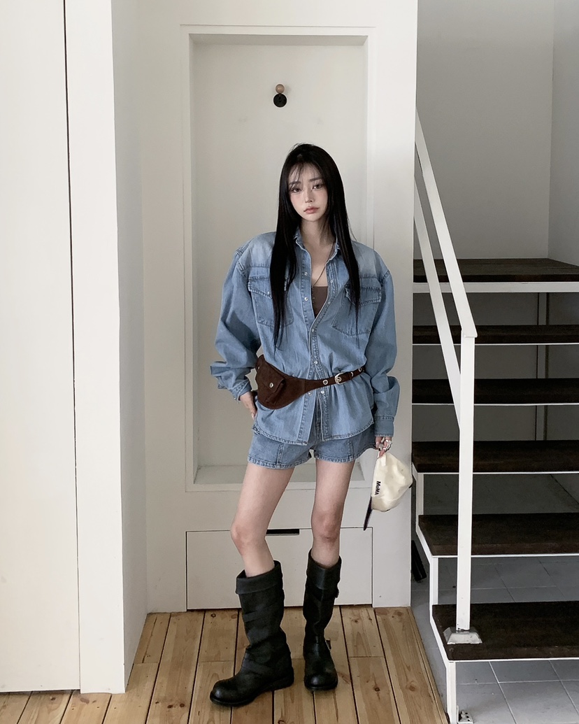 OURWAVE/OUR ROOM韓國東大門代購女裝新品職業襯衫蕾絲衫Our Wave/Our Room襯衫/蕾絲衫