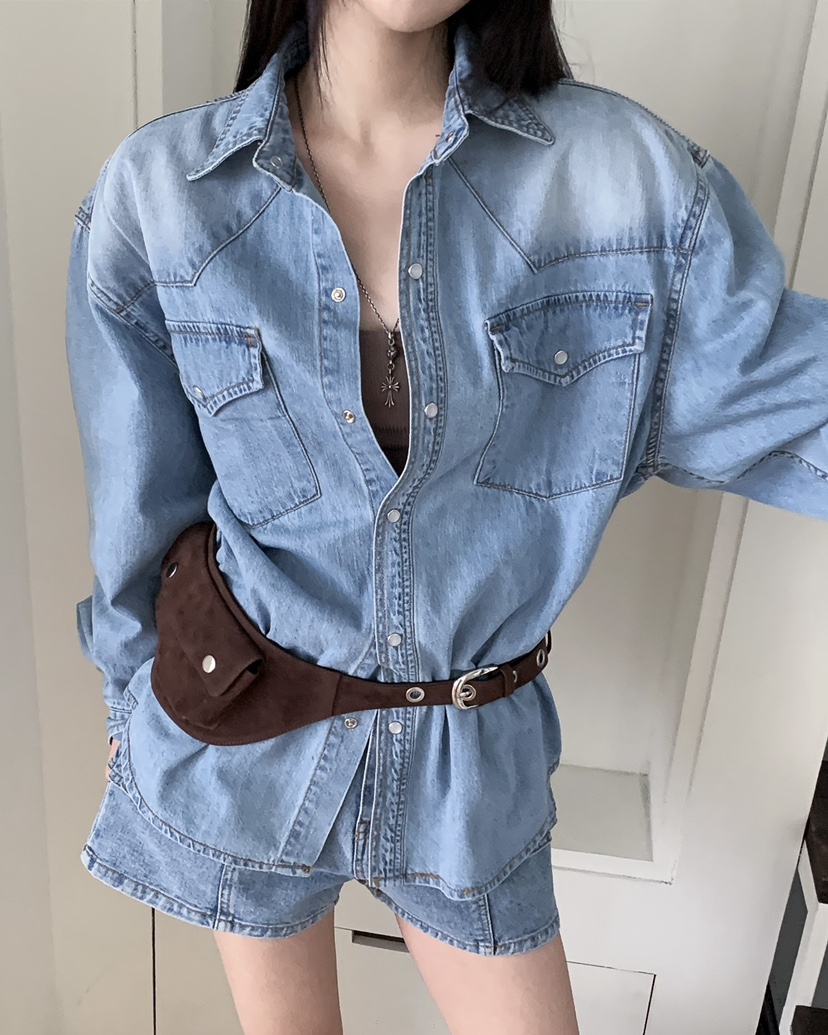 OURWAVE/OUR ROOM韓國東大門代購女裝新品職業襯衫蕾絲衫Our Wave/Our Room襯衫/蕾絲衫