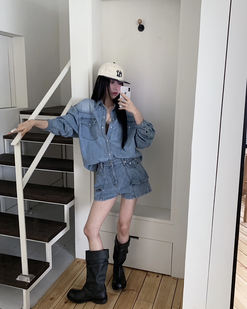 OURWAVE/OUR ROOM韓國東大門代購女裝新品職業襯衫蕾絲衫Our Wave/Our Room襯衫/蕾絲衫