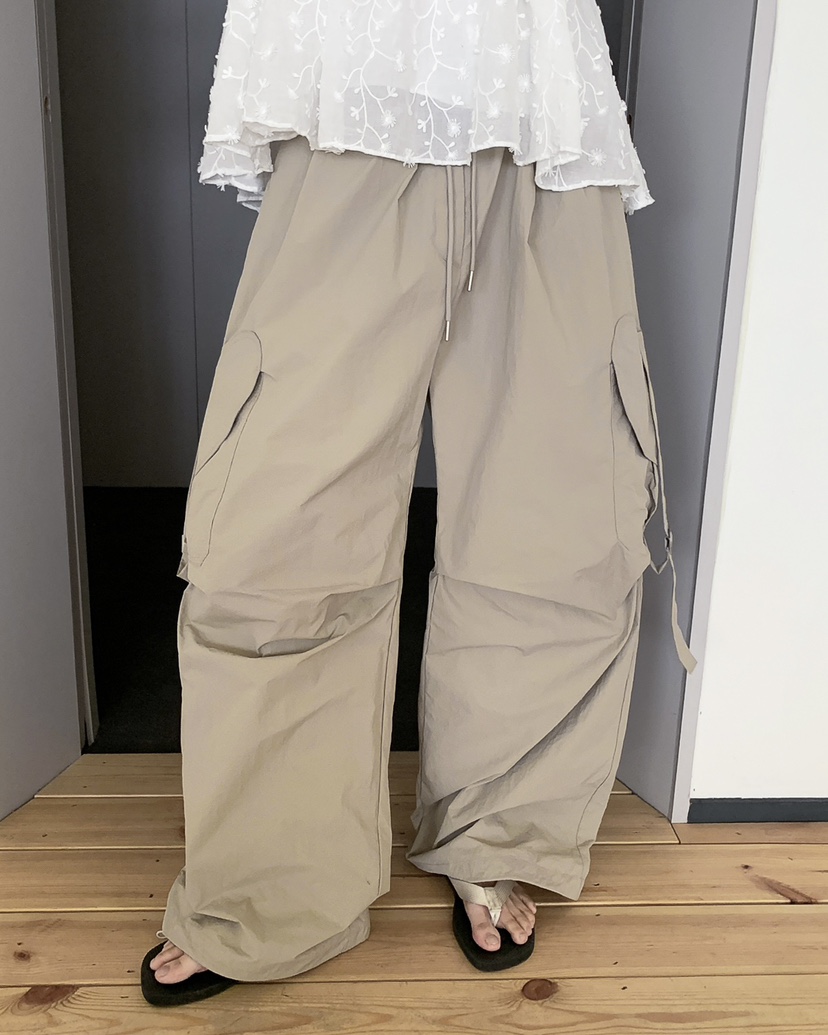 OURWAVE/OUR ROOM韓國東大門代購女士新款時尚休閑褲尼龍Our Wave/Our Room休閑褲