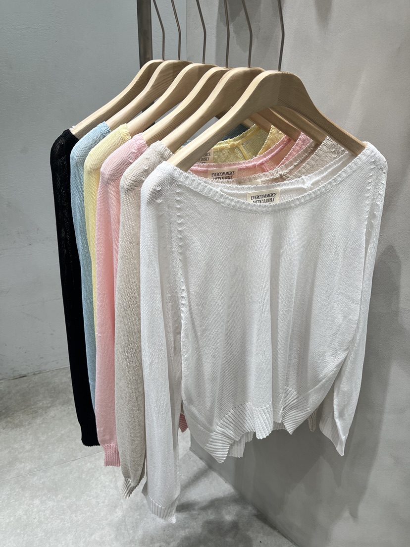 EVERCOMMERCE METICULOUSLY DESIGNED韓國代購女士新品推薦針織衫EVERCOMMERCE METICULOUSLY DESIGNED針織衫