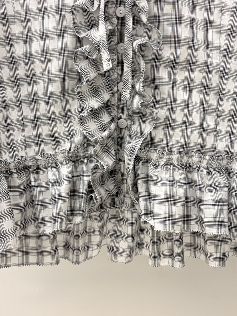 OURS韓國直郵女士新品時尚26春夏推薦職業休閑襯衫蕾絲衫OURS襯衫/蕾絲衫