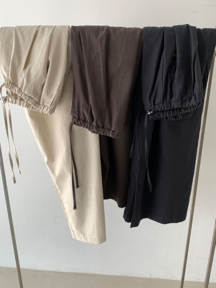 KOMOREBI韓國東大門代購女士新款職業熱賣26春夏人氣休閑褲KOMOREBI休閑褲