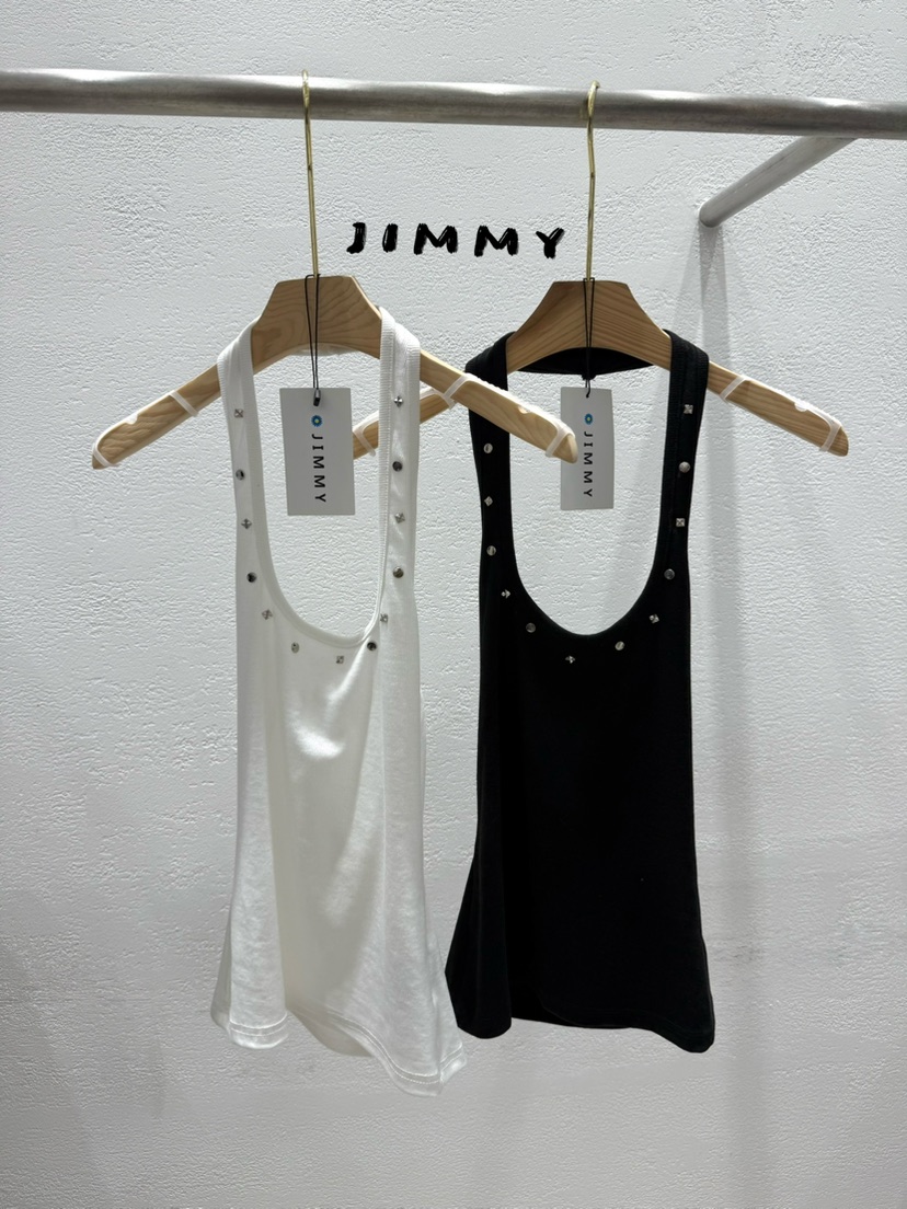 JIMMY韓國直郵女士新品推薦休閑時尚26春夏人氣吊帶背心鏤空JIMMY/REMAKE吊帶/背心