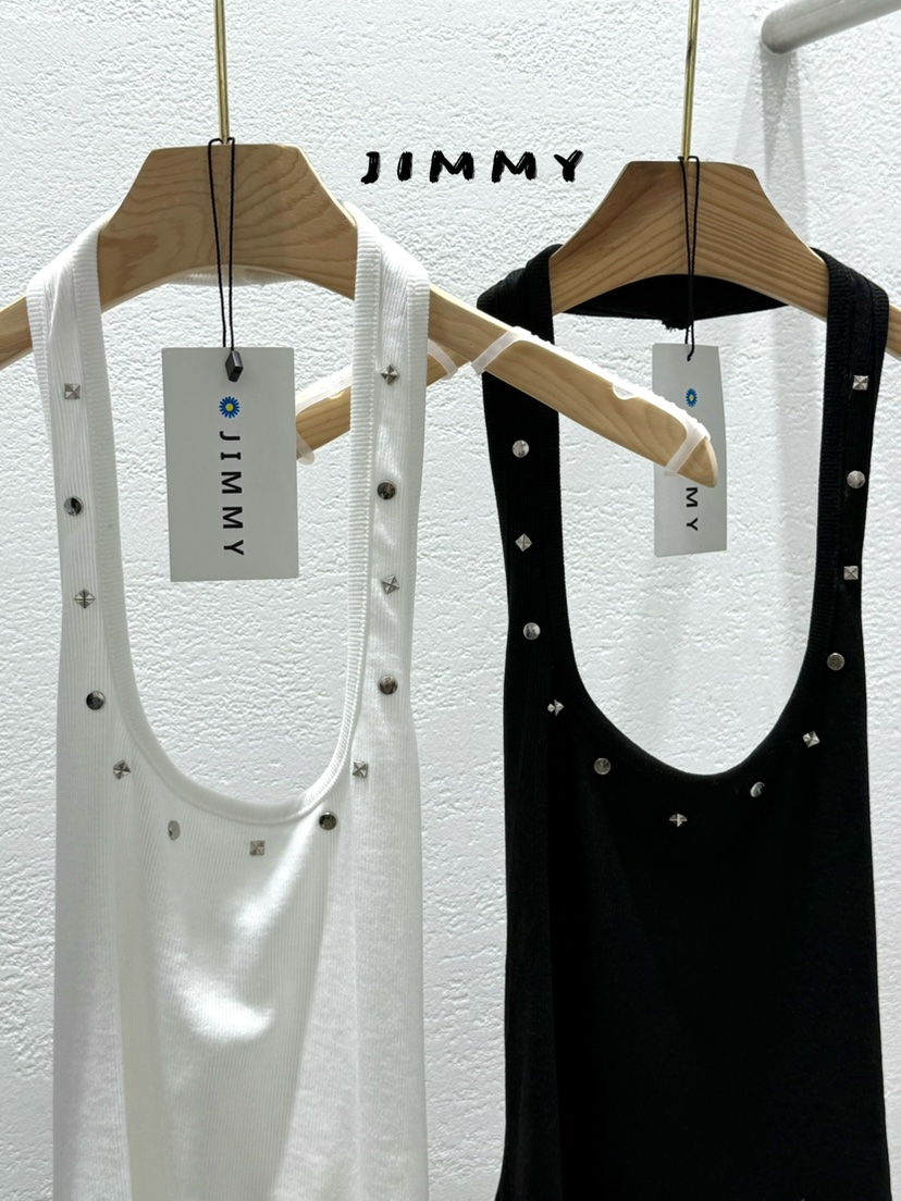 JIMMY韓國直郵女士新品推薦休閑時尚26春夏人氣吊帶背心鏤空JIMMY/REMAKE吊帶/背心